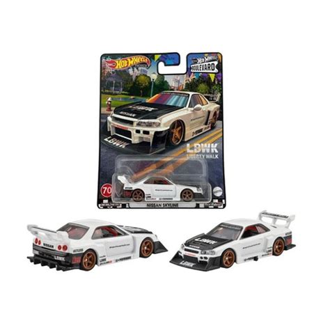 Jual Hot Wheels Boulevard Nissan Skyline Lbwk Liberty Walk Premium Putih Shopee Indonesia