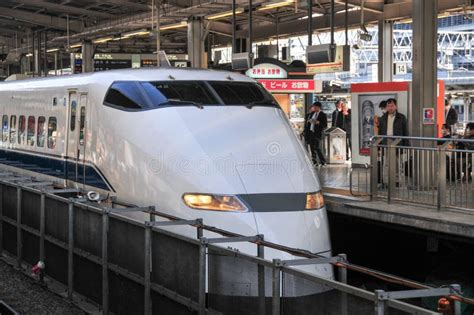 Shinkansen Bullet Train - Japan Editorial Photography - Image of ...