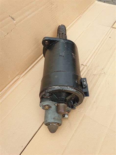 Lucas M G Starter Motor With Solenoid Refurbished Ebay