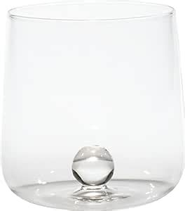 Amazon Zafferano Bilia Glass Tumbler Handmade Transparent Glass