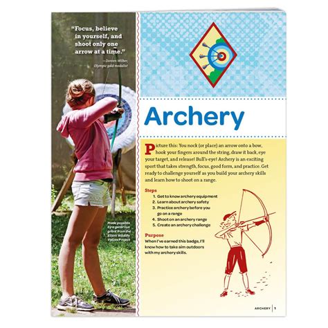 New Girls Choice Cadette Archery Badge Requirements