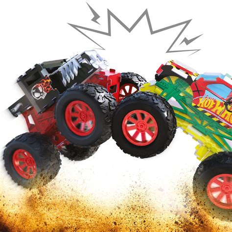 Bladez Toyz Vehiculo Pull Back Para Armar Hot Wheels Monster Trucks Bladez Pack X Surtido