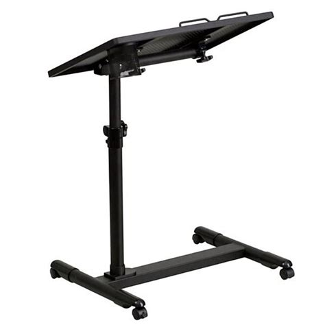 PhenomMart - Height-Adjustable Desk Standing Steel Mobile Computer Desk ...