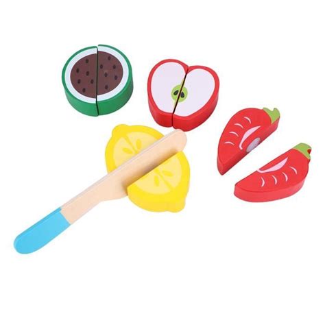 Lex Jouet En Bois Cuisine Fruits L Gumes Desserts Enfants Cuisine