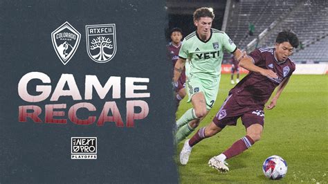 Recap Colorado Rapids Falls Short To Austin Fc Ii In Western