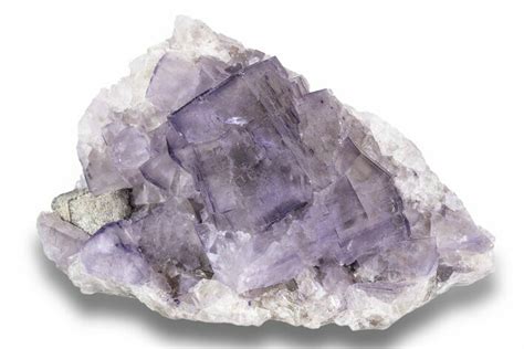 4.4" Purple Cubic Fluorite Crystal Cluster - Cave-In-Rock (#246726) For ...