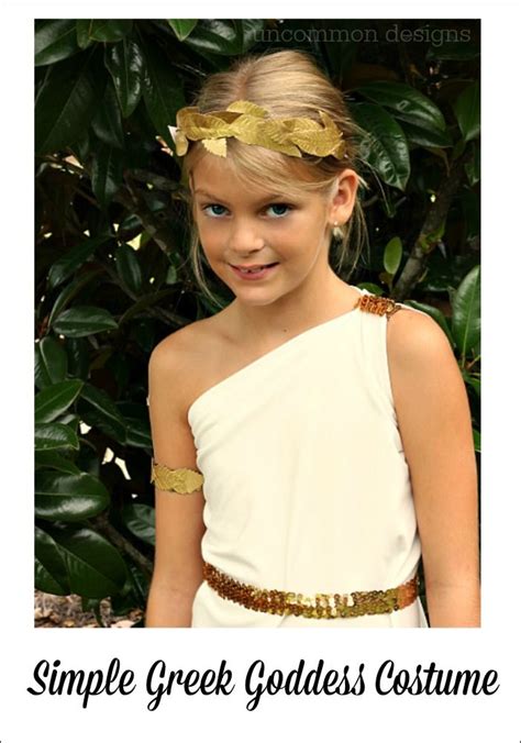 Easy Greek Goddess Costume Uncommon Designs Greek Goddess Costume