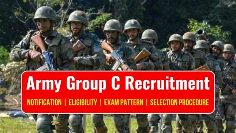 Army Group C Recruitment 2023 Apply Online Placement Mitra