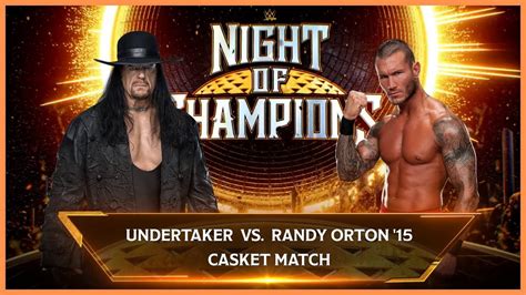 WWE 2K24 The Undertaker Vs Randy Orton CASKET MATCH PC Gameplay