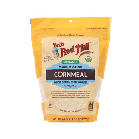 Bobs Red Mill Organic Whole Grain Medium Grind Cornmeal 680g Citysuper E Shop