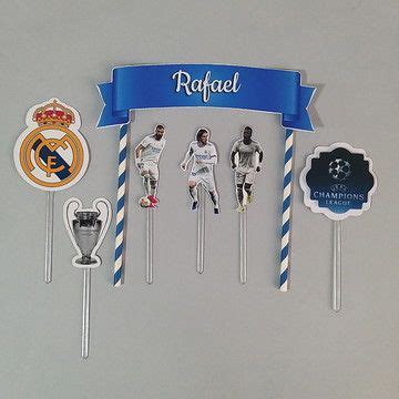 Topo De Bolo Real Madrid Elo7 Produtos Especiais Bolo Real Madrid