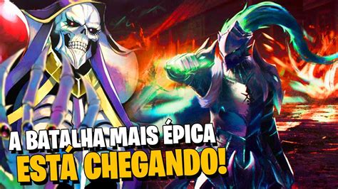 OVERLORD AINZ ENFRENTA O PLATINUM DRAGON LORD AINZ VS PDL SPOILERS