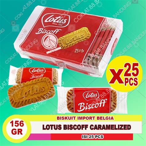 LOTUS BISCOFF BISCUIT 156 GR CARAMELIZED LOTUS BISCOFF 156 GRAM