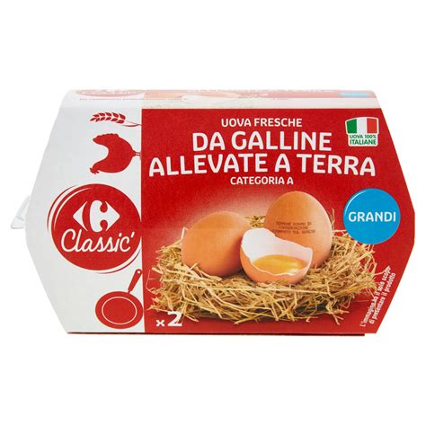 Carrefour Uova Fresche Allevate A Terra Cat A Grandi Carrefour