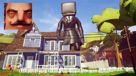 Hello Neighbor My New Neighbor Skibidi Toilet Big TV Man Act 2 Season