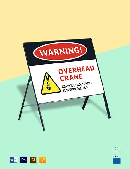 Warning Sign Template Word Feel free to sign word document in whatever ...