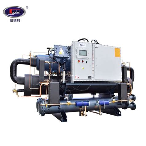 Ton Double Screw Water Cooled Chiller Kaydeli Industrial Chiller