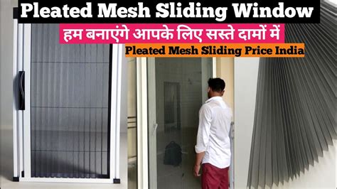 Pleated Mesh Sliding Door Price India Sliding Mosquito Mesh Doors