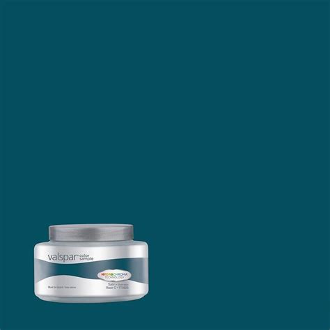 Valspar Classic Teal 5011-8 Paint Sample (Half-Pint) Lowes.com | Blue ...