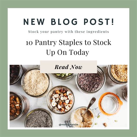 Upgrade Your Cooking With 10 Pantry Staples Carol Bee Cooks