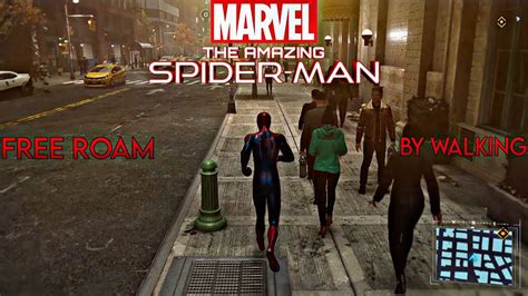 Marvel Spider Man Remastered Pc Free Roam By Walking The Amazing