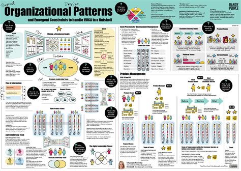 The Product Organizational Design Patterns in a Nutshell Poster | Dandy ...