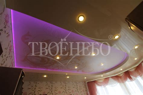 Натяжные потолки "Твоё Небо" в Москве и Санкт-Петербурге Светодиодная ...