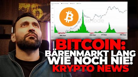 Der LÄNGSTE BÄRENMARKT der GESCHICHTE Krypto News YouTube