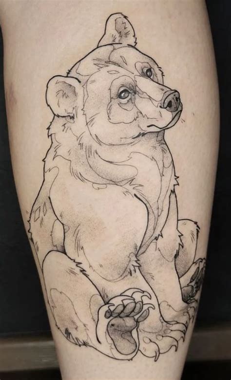 Bear Tattoos Symbolizing Strength Courage And Resilience