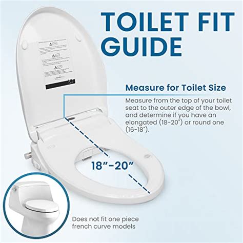 Geniebidet Electric Heated Smart Bidet Unlimited Warm Water Self