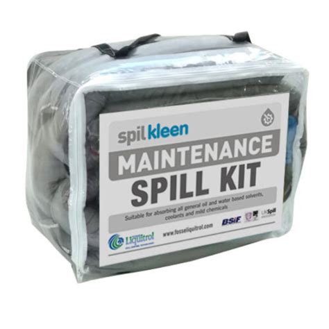 Spilkleen Maintenance Spill Kit 70 Litre Sk 100 105 Fosse Liquitrol