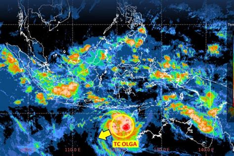 Siklon Tropis Olga Mudik Lebaran Waspada Bencana Mongabay Co Id