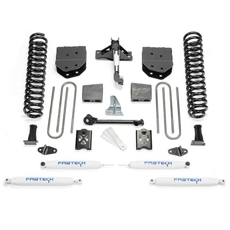 Fabtech Ford Suspension Lift Kit Basic System F I Super