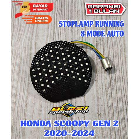 Lampu Stoplamp Running Honda Scoopy Gen Pristage Mode