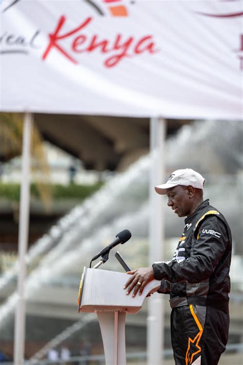 Special Easter Gift Ruto Flags Off WRC Safari Rally Kenya