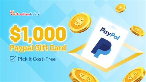 Free Paypal Gift Card Getfreebiestoday