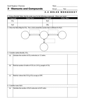 Fillable Online 2 Elements And Compounds Fax Email Print PdfFiller