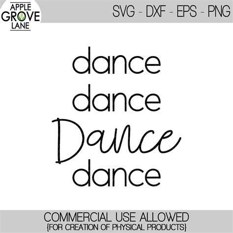 Dance Svg Dance Sign Svg Dancer Svg Dancing Svg Dance Life Etsy