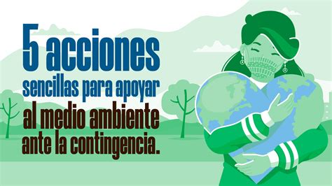 5 Acciones Sencillas Para Apoyar Al Medio Ambiente Ante La Contingencia