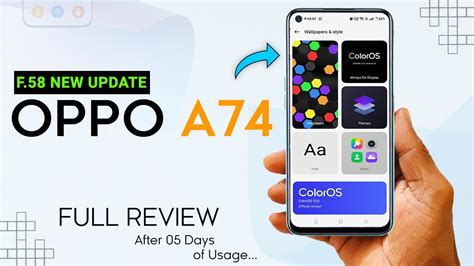 Oppo A74 Official ColorOS 13 New Update F 58 Oppo A74 April F 58