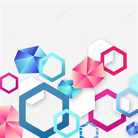 Multicolor Borders Clipart Vector Multicolored Abstract Geometric