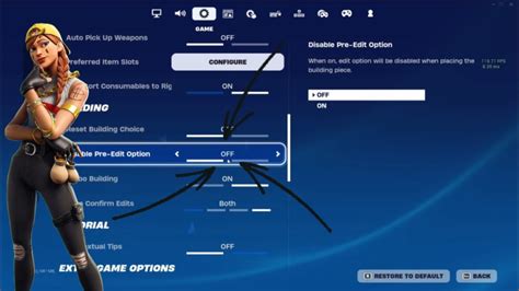 New Input Delay Setting Fortnite Chapter Youtube