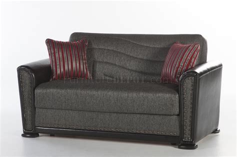 Alfa Redeyef Fume Sofa Bed & Loveseat Set by Istikbal