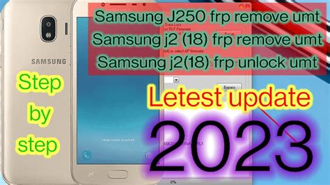 Samsung J250 Frp Remove Umt Samsung J2 18 Frp Remove Umt Samsung