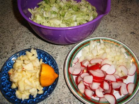 Chinakohl Apfelsalat Rezept Mit Bild Kochbar De