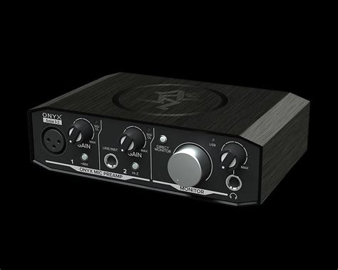 New Mackie Onyx Artist and Producer audio interfaces