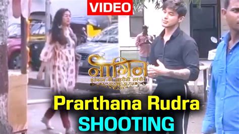 Pratik Sehajpal Aka Rudra Shooting With Prarthana Rudra Prathana