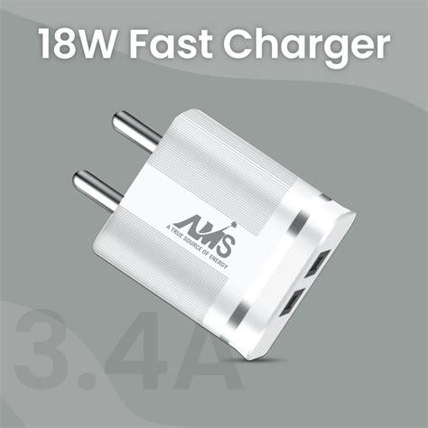 Untitled AMS 18W Dual Port Fast Charger 3 5A Fast