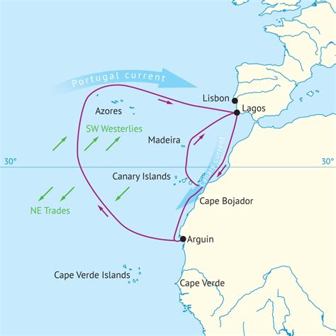 Prince Henry The Navigator Ship Route