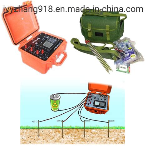 Electrical Resistivity Exploration Survey Meter Groundwater Exploration